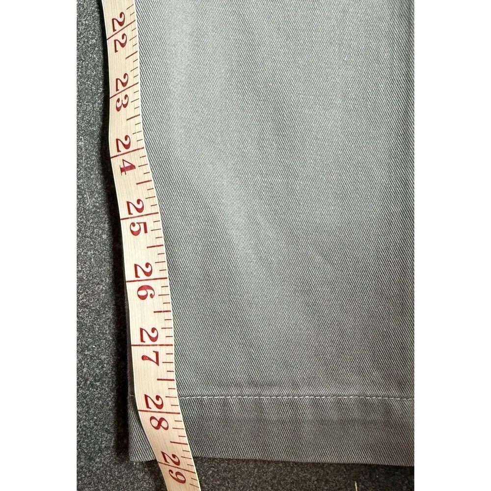 VTG Polo Ralph Lauren Men’s Andrew Pants Size 40x30 Pleated Chino Gray Preppy